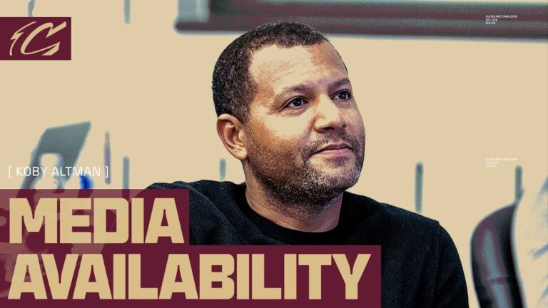 Cavs Draft Koby Altman Media Availability 06.24.2026