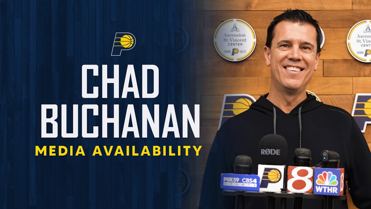 Chad Buchanan Post NBA Draft Media Availability (June 25, 2026) Indiana Pacers