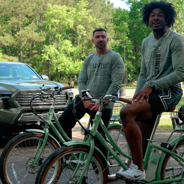 Chris Rumph II bikes in Fontainebleau Park Trips Around the Gulf presented by Toyota