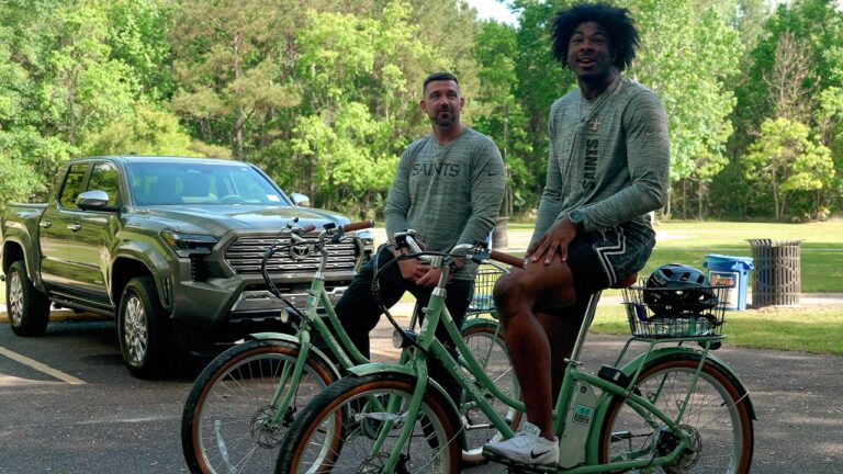 Chris Rumph II bikes in Fontainebleau Park Trips Around the Gulf presented by Toyota
