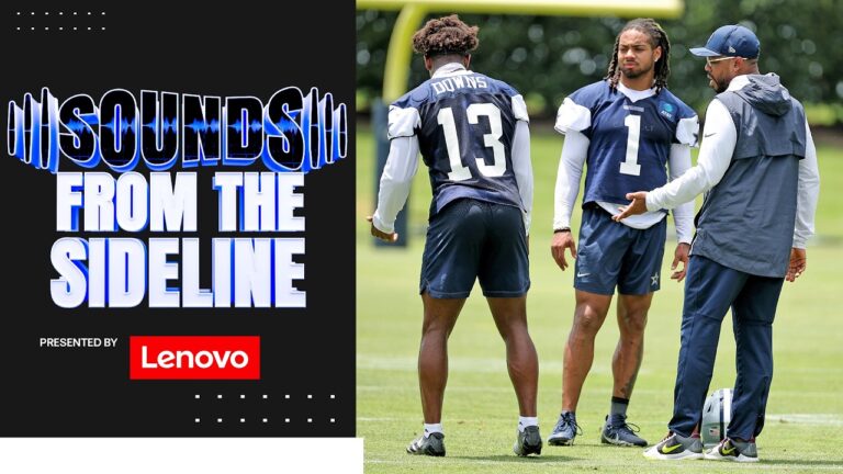 Coach Christian Parker Mic’d Up at OTAs Dallas Cowboys 2026