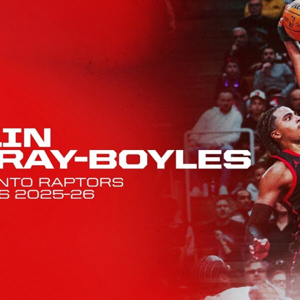 Collin Murray-Boyles Toronto Raptors Season Highlights 2025-26