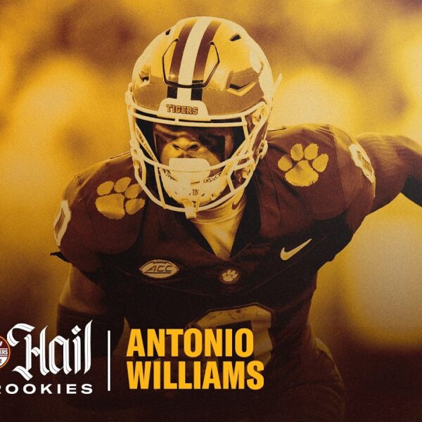 Commanders’ 3rd-Rd Pick Antonio Williams Is A Smooth Operator Raise Hail With The Rookies NFL