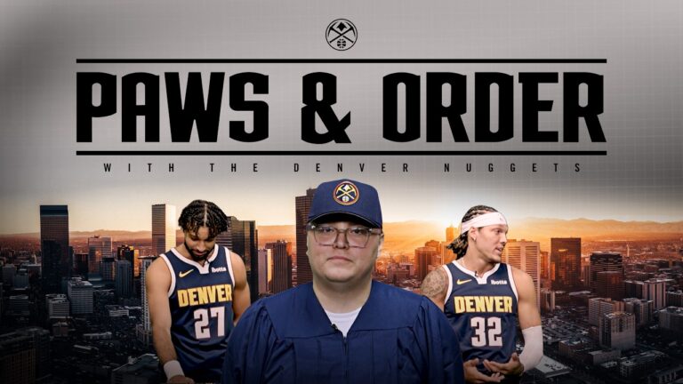 Court Is In Session Denver Nuggets Plead Their Case Paws & Order