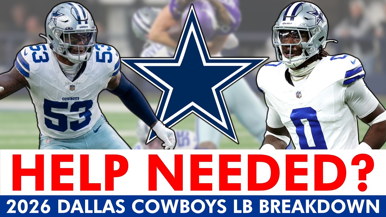 Cowboys 2026 Roster Breakdown At Linebacker – Who Starts For Dallas & Free Agency & Trade Targets
