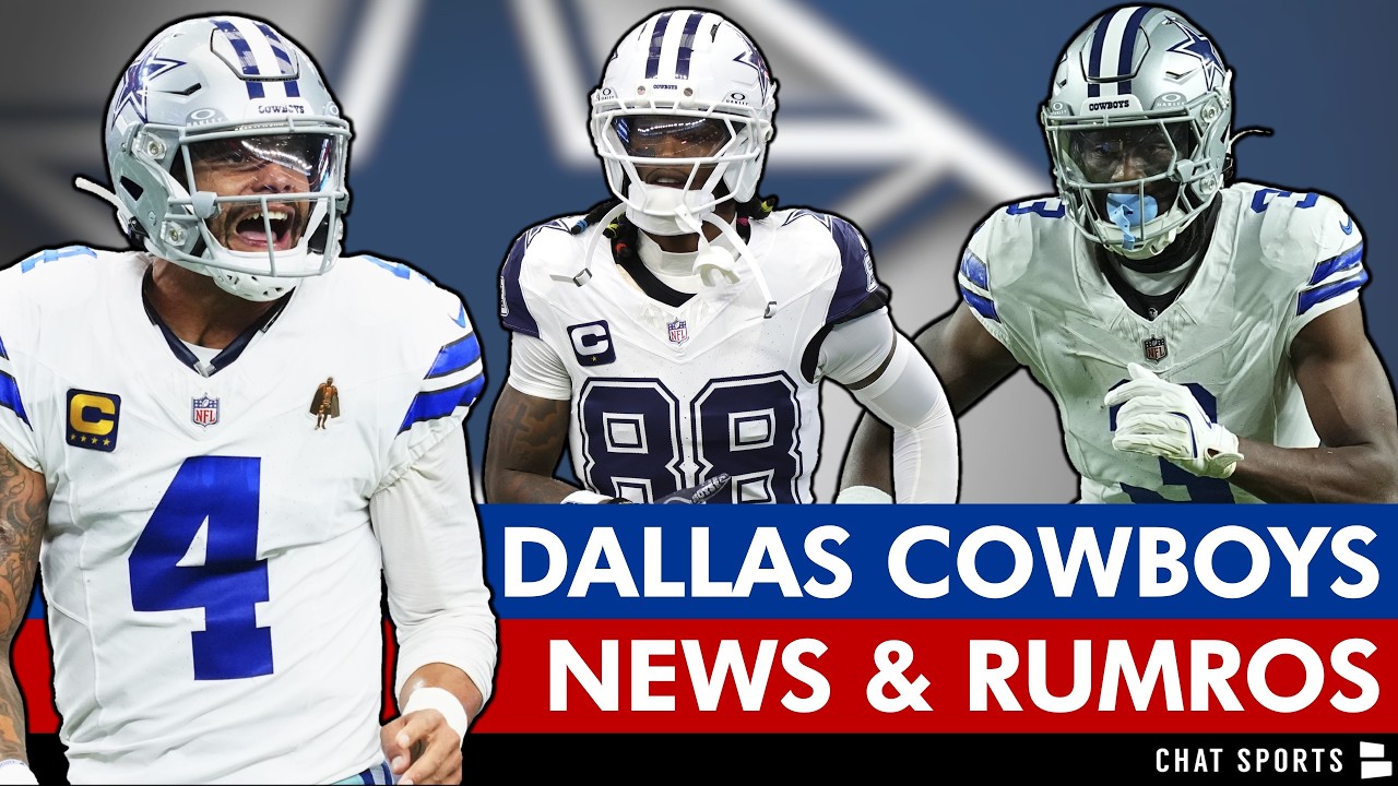 Cowboys News: Dak Prescott HYPES Caleb Downs CeeDee Lamb, George Pickens & Ryan Flournoy Futures?