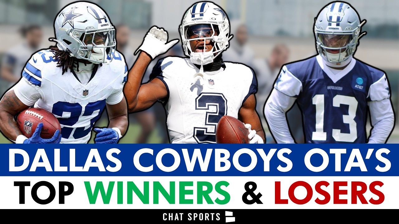 Cowboys OTAs Winners & Losers Ft. Caleb Downs, Jaydon Blue, George Pickens And Jonathan Mingo