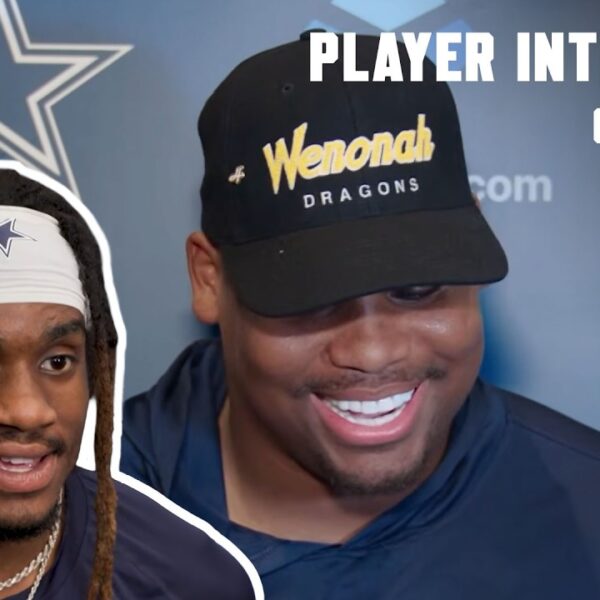 Cowboys Players Talk Minicamp, Christian Parker, George Pickens & More Player Interviews