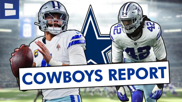 Cowboys Report: Dallas Cowboys Rumors, NFL News & Roster Outlook!
