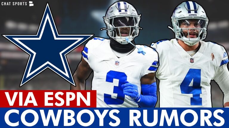Cowboys Rumors Via ESPN On George Pickens, Dak Prescott For MVP, CB2 Battle & Winning NFC East