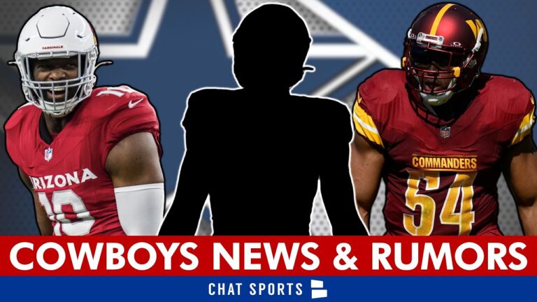 Cowboys Sign ANOTHER WR Cowboys Rumors On Josh Sweat Trade, Signing Bobby Wagner Or Jonnu Smith?