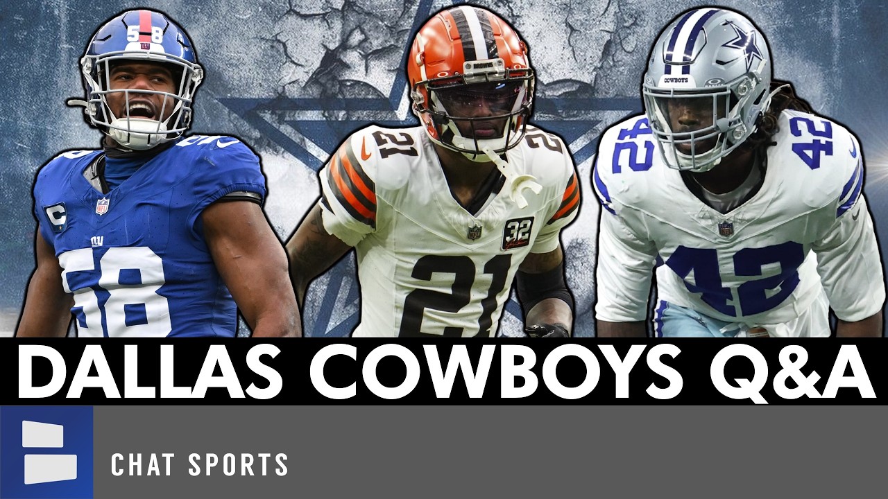 Cowboys Trade Rumors On Denzel Ward, Terrion Arnold And Tyler Guyton? Sign Bobby Okereke? Q&A