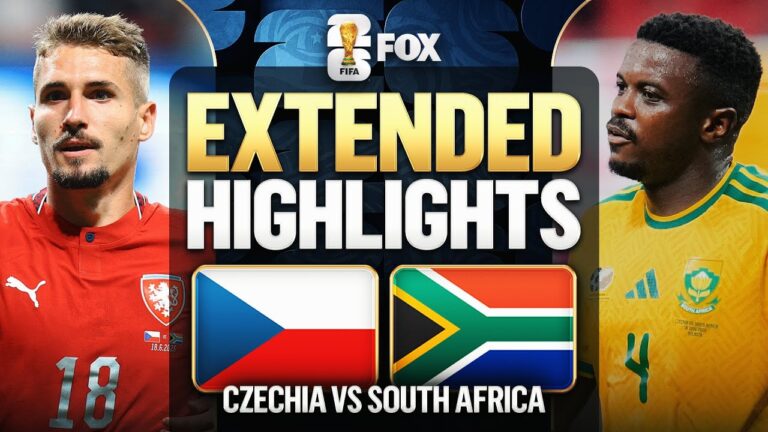 Czechia vs South Africa Extended Highlights 2026 FIFA World Cup