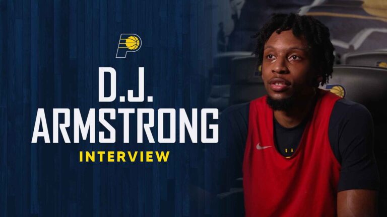 D.J. Armstrong 1-on-1 Interview Indiana Pacers Prospect Workouts