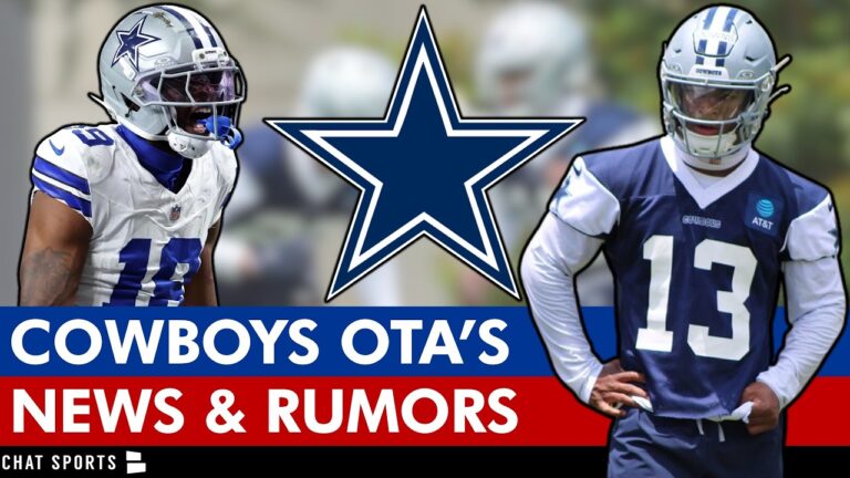 Dallas Cowboys Rumors From OTAs On Caleb Downs, Michael Trigg, Jaishawn Barham And Ryan Flournoy