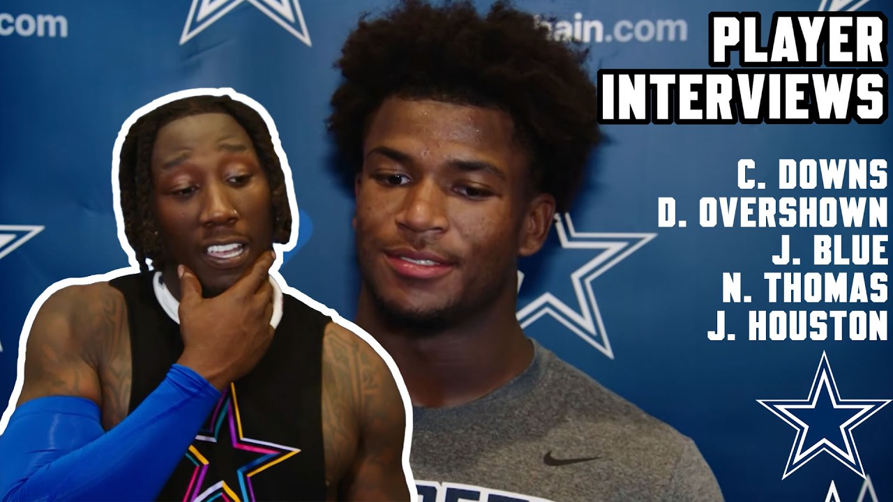 Dallas Cowboys Talk OTAs and More Player Interviews