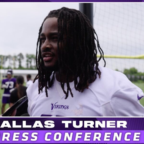 Dallas Turner on Preparing for Year 3, Vikings Offseason Training & Leading By Example