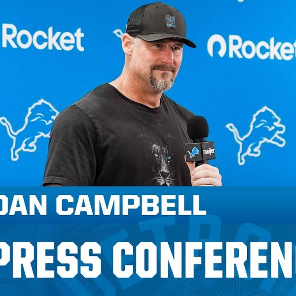 Dan Campbell OTA Day 9 Press Conference June 11, 2026