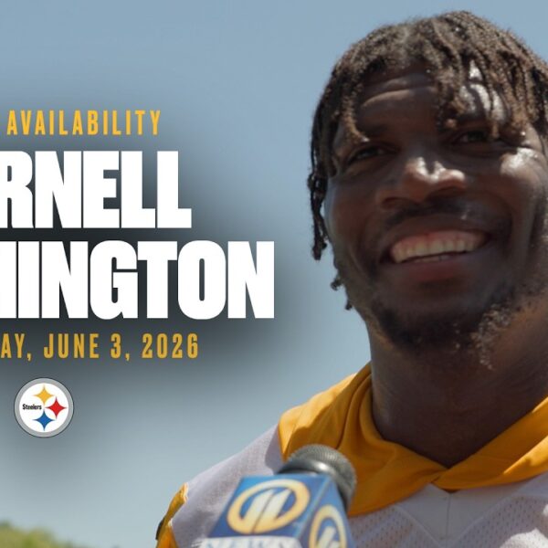 Darnell Washington Media Availability (June 3) Pittsburgh Steelers