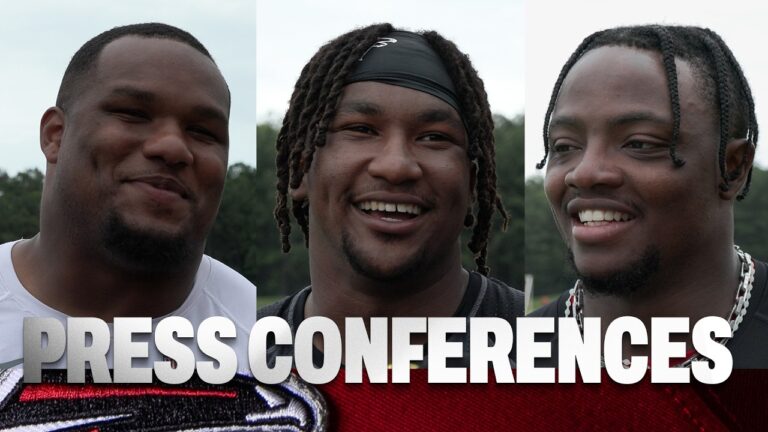 DaShawn Hand, Brandon Dorlus & others on the teams development during minicamp Press Conference