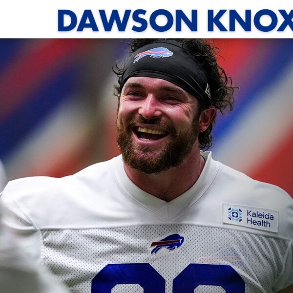 Dawson Knox Talks About Coach Joe Brady At Minicamp Buffalo Bills