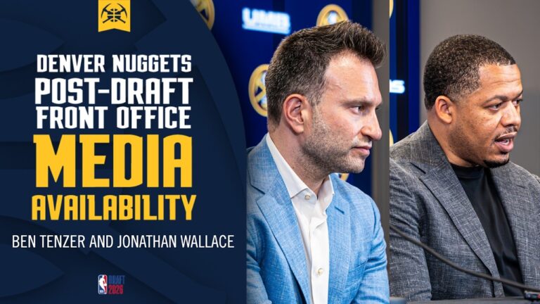 Denver Nuggets Draft Trevon Brazile and Bryce Hopkins Post-Draft Press Conference