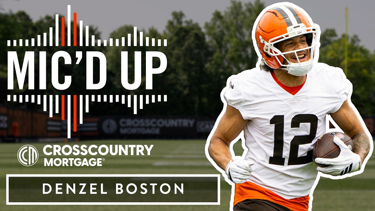 Denzel Boston Mic’d Up: Mandatory Minicamp Day 3