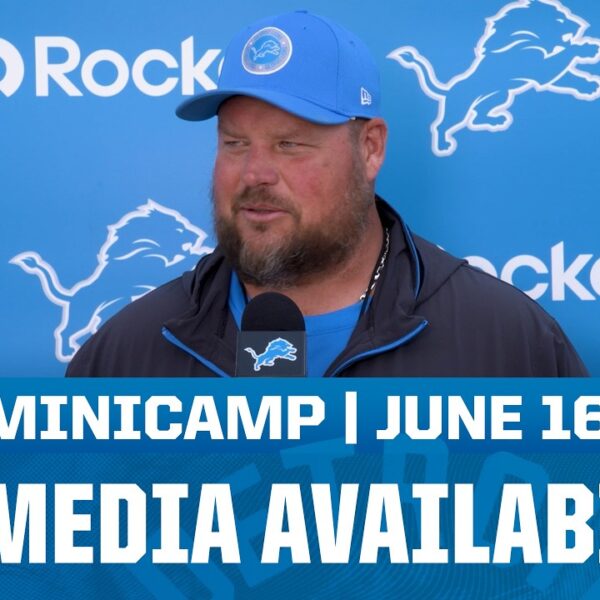 Detroit Lions assistant coaches meet with the media June 16, 2026