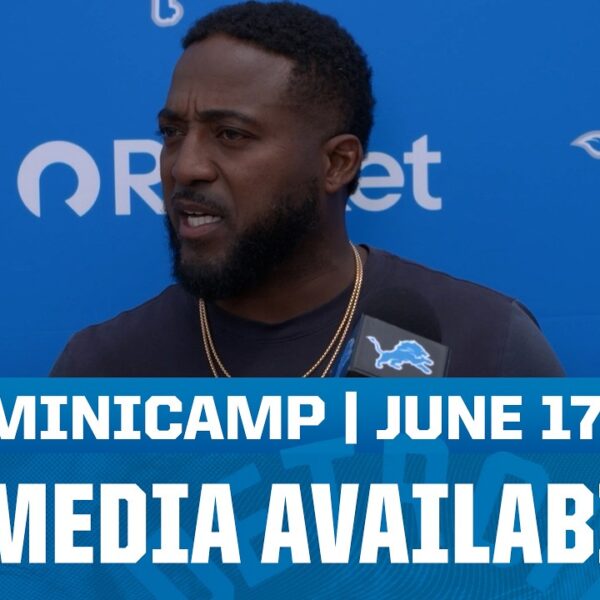 Detroit Lions defensive assistant coaches meet with the media June 17, 2026