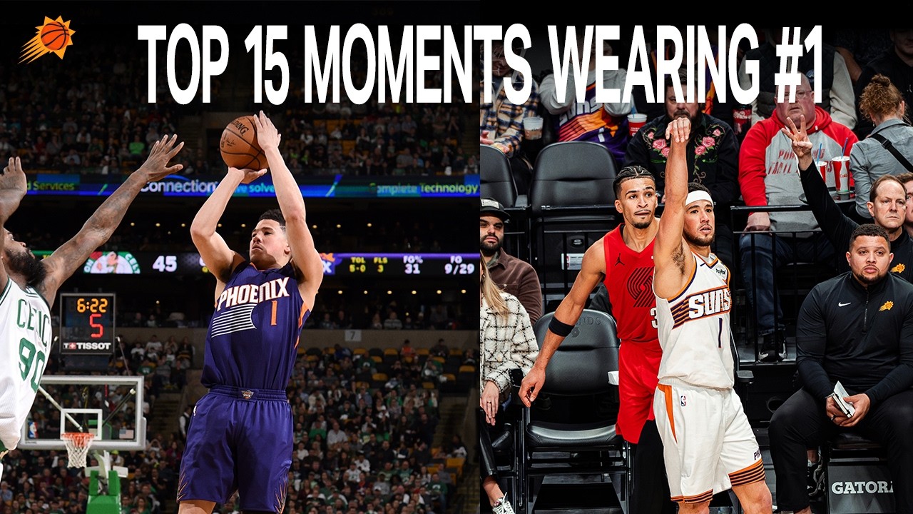 Devin Booker’s Top 15 Moments Wearing No. 1 Phoenix Suns