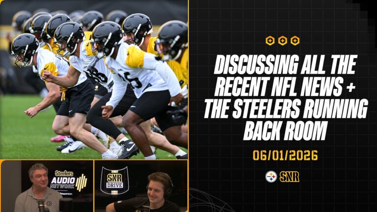Discussing All The Recent NFL News Steelers RB Room SNR Drive (June.1) Pittsburgh Steelers