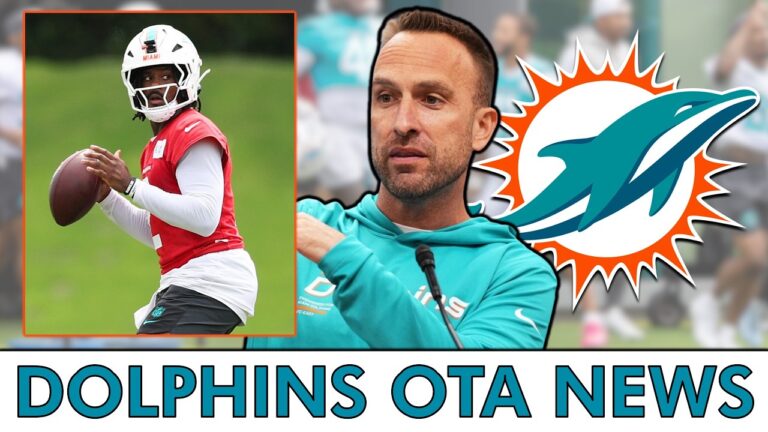 Dolphins Fans Get A BUNCH OF NEWS From The Final Wave Of Miami Dolphins OTAs