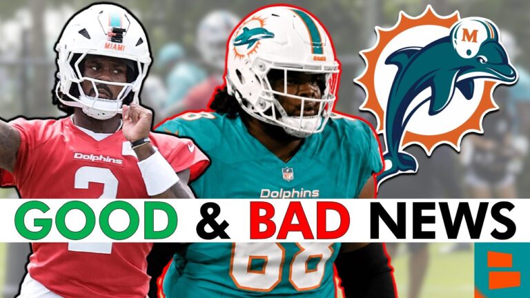 Dolphins Receive GOOD & BAD News From Day 2 Of Mandatory Minicamp Ft. Malik Willis, Jamaree Salyer