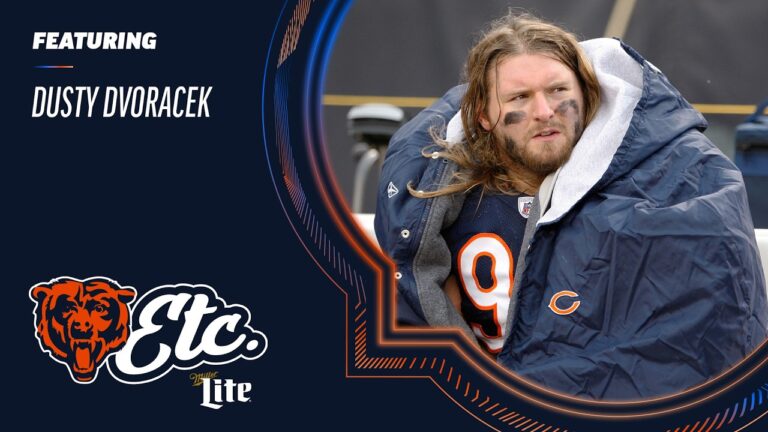 Dusty Dvoracek talks playing career, gives insight into Bears draft class Bears, etc. Podcast