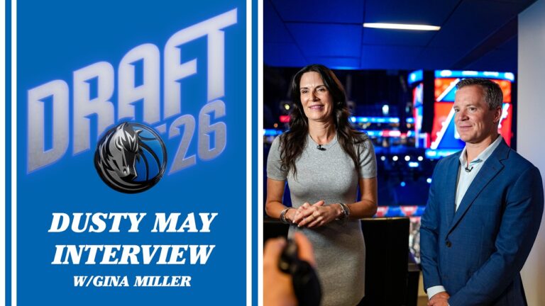 Dusty May Interview Dallas Mavericks 2026 Draft 6 23 26