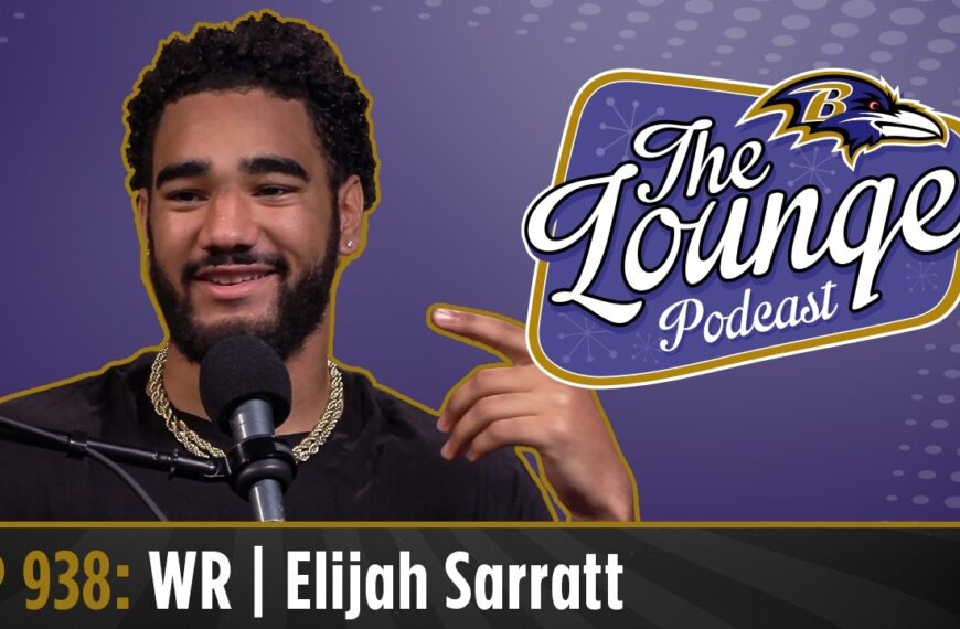 Elijah Sarratt Shares His Underdog Story, Why He’s Enjoying a New Position And More Ravens Lounge