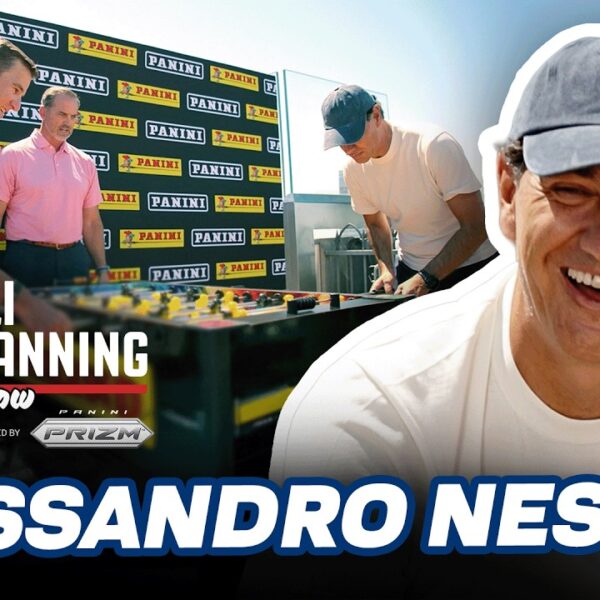 EPIC Foosball Match on Top of Rockefeller Center! Eli Manning vs. Alessandro Nesta New York Giants