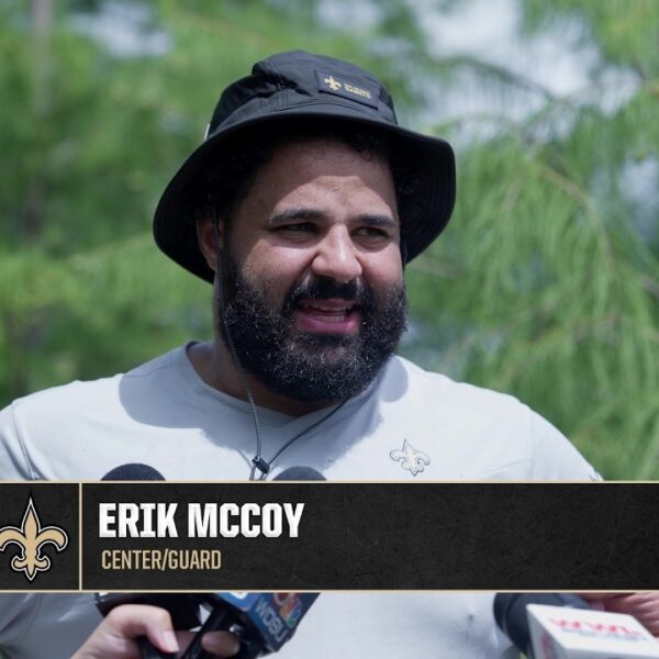 Erik McCoy on team bonding away from field New Orleans Saints