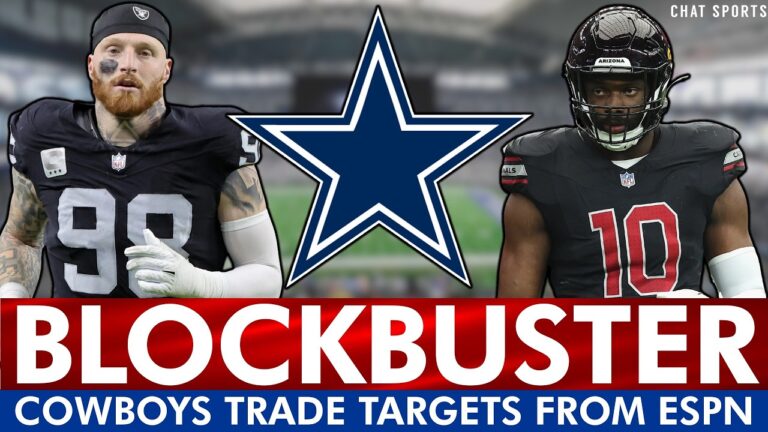 ESPN LINKS Cowboys To 3 BLOCKBUSTER Trade Targets