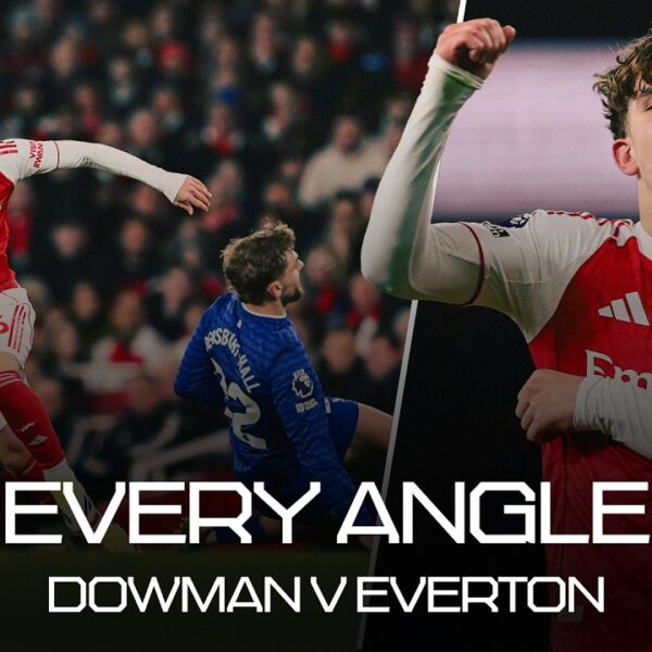 EVERY ANGLE Max Dowman’s Emirates Goal of the Season against Everton