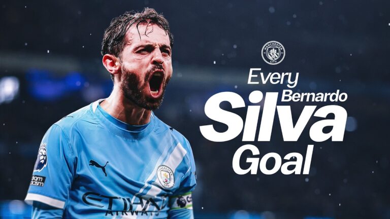 Every Bernardo Silva goal for Man City 76 goals from the Portugal star