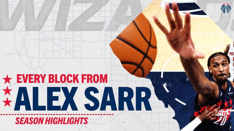 Every Block from Alex Sarr in the 2025-26 Season