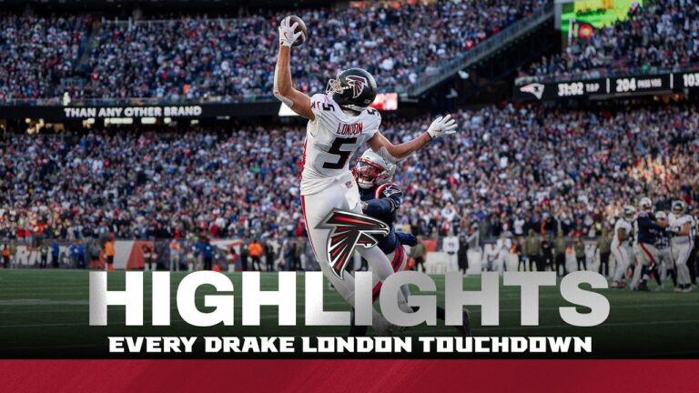 Every Drake London career touchdown Highlights Atlanta Falcons