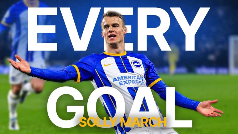 EVERY GOAL from Solly March&39s Brighton career