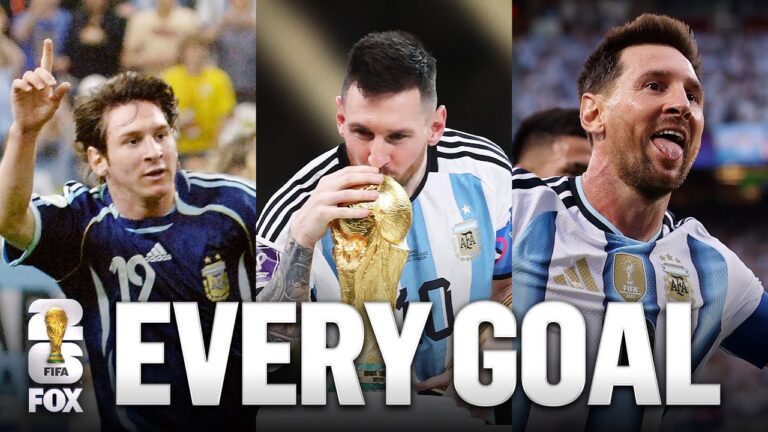 Every Lionel Messi FIFA World Cup Goal (18 Total)
