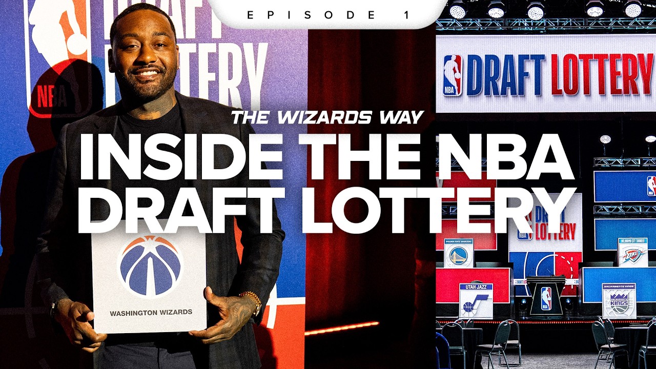Every Moment of Winning the 1 Pick at the NBA Draft Lottery
