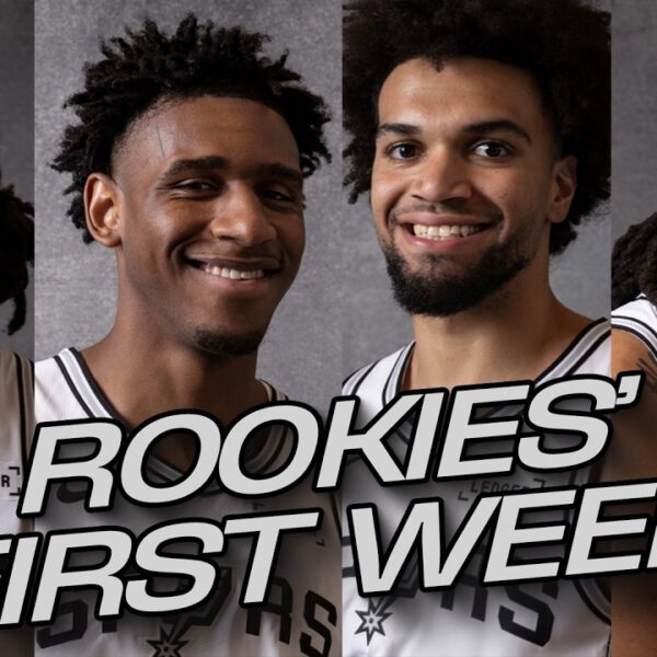 Everything Our Rookies Did Since Arriving In San Antonio!