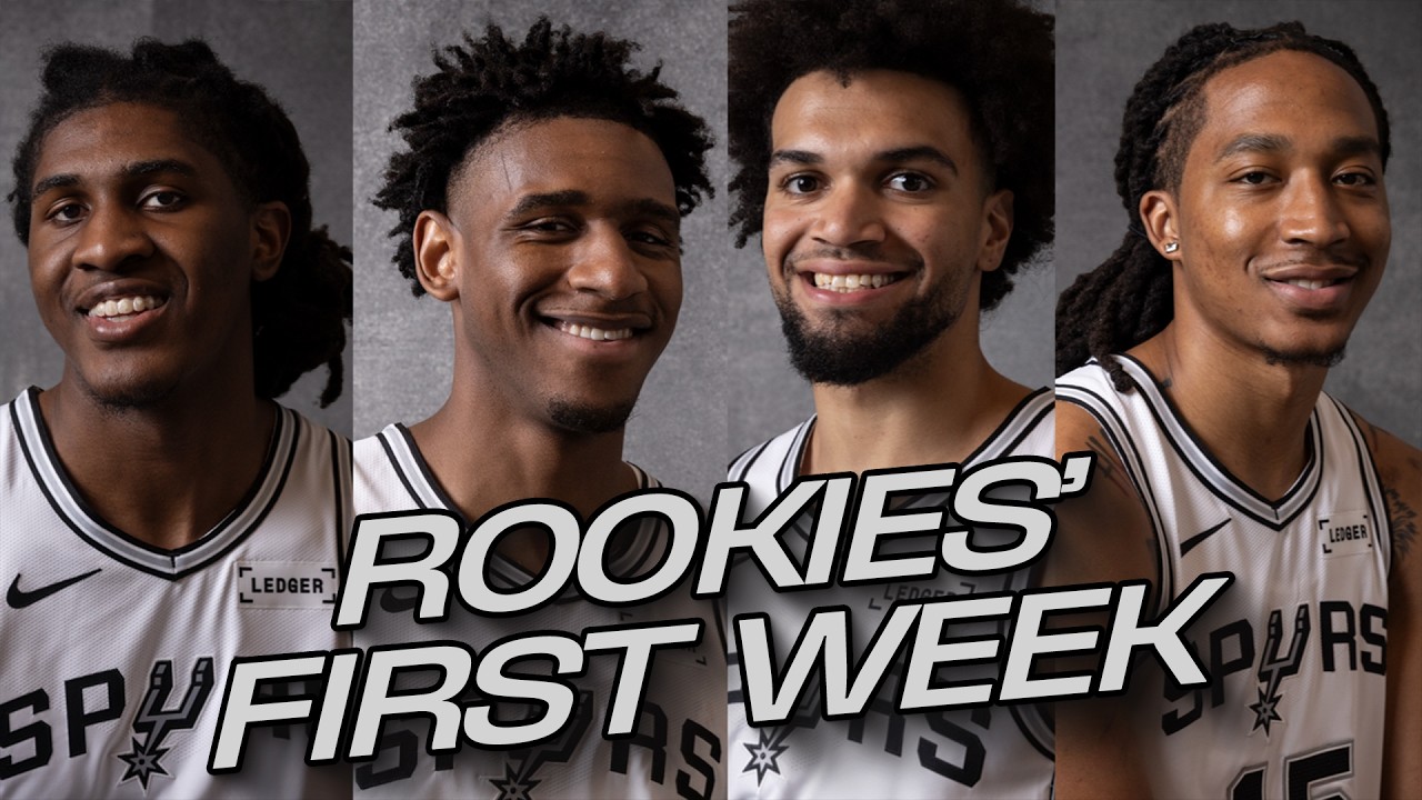 Everything Our Rookies Did Since Arriving In San Antonio!