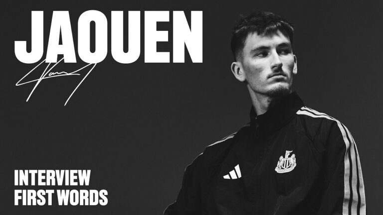 Ewen Jaouen’s first words as a Newcastle United player