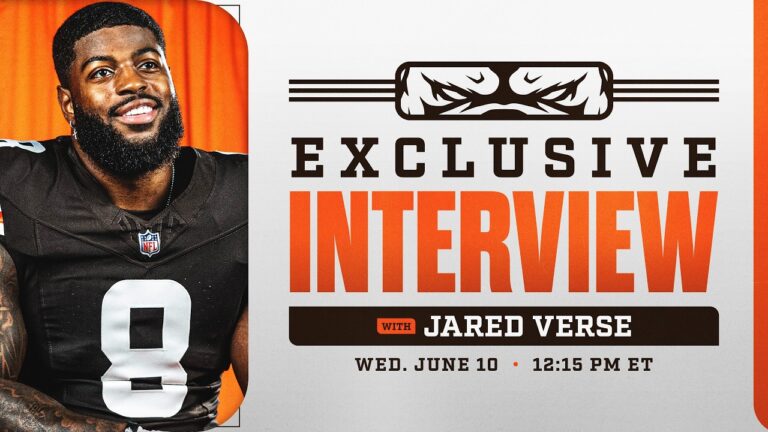 Exclusive 1-on-1 interview with new Browns DE Jared Verse